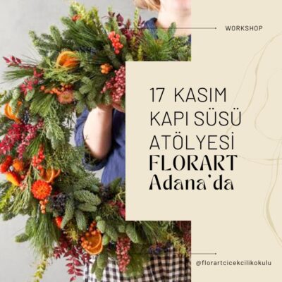 Adana Yılbaşı Kapı Süsü Atölyesi